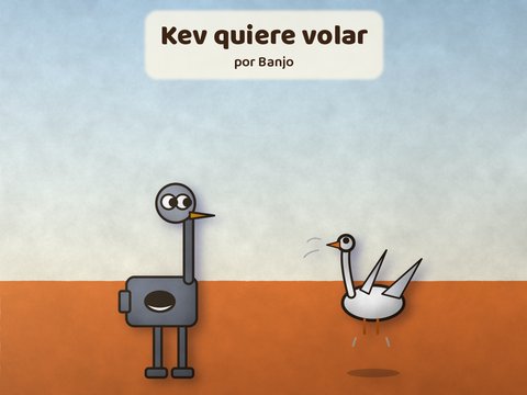 Portada de Kev quiere volar