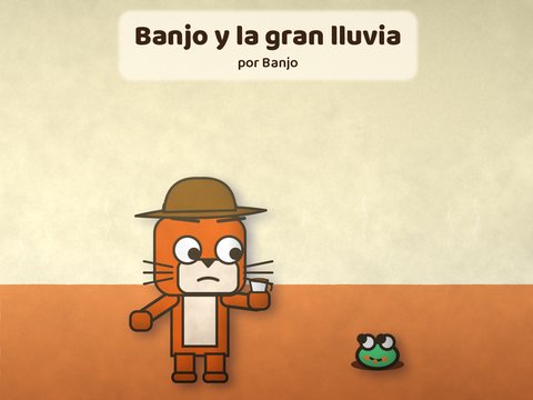 Portada de Banjo y la gran lluvia