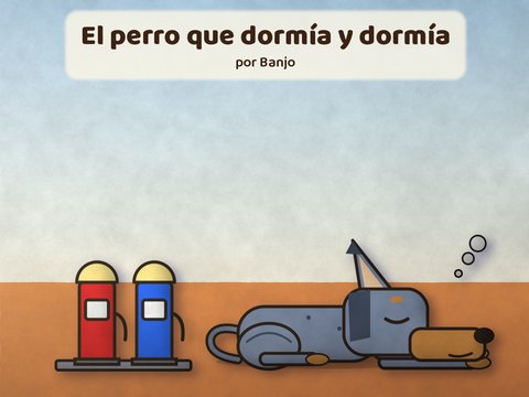 Portada de El perro que dormía y dormía