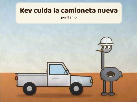 Portada de Kev cuida la camioneta nueva