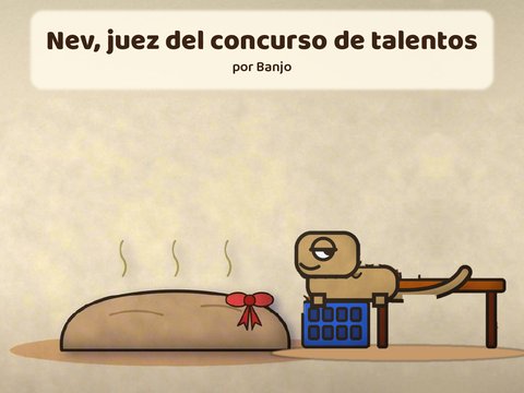 Portada de Nev, juez del concurso de talentos