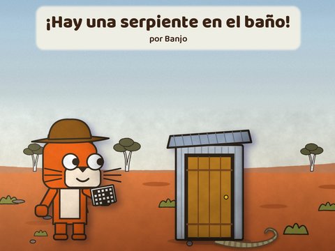 Portada de ¡Hay una serpiente en el baño!